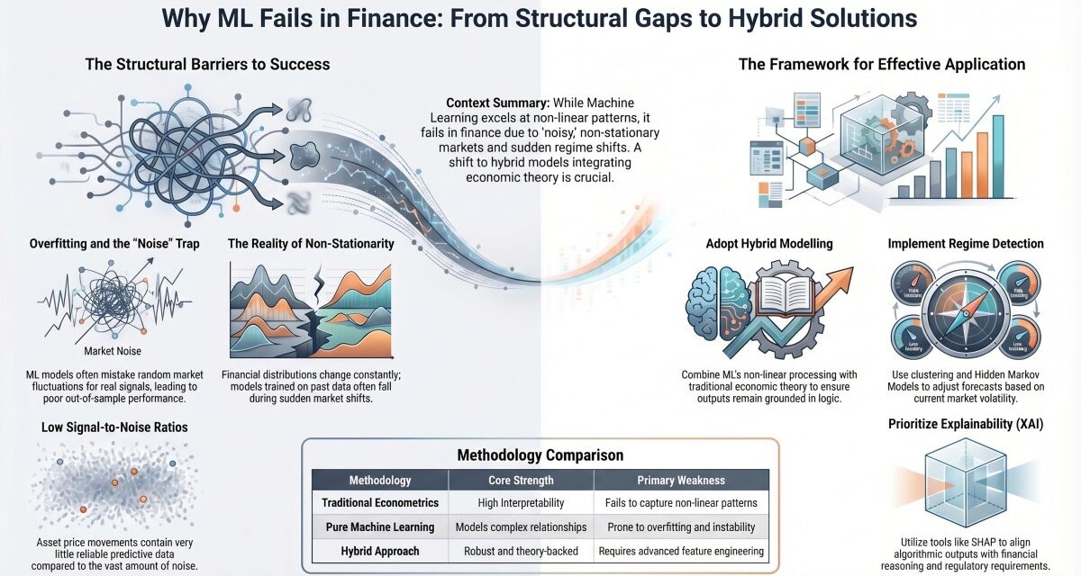 Why Machine Learning Models Fail in Financial Forecasting: Limitations, Empirical Evidence, and a Framework for Effective Application